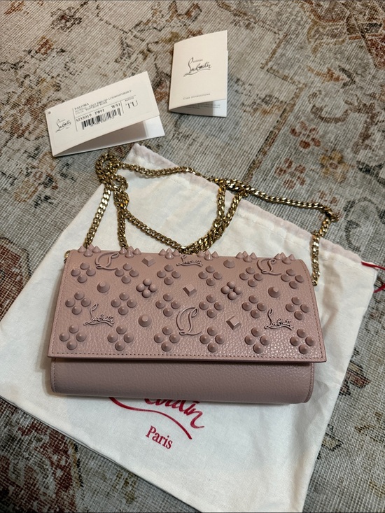 Christian Louboutin Handbags - Christian Louboutin Paloma WOC vintage rose
